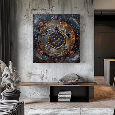 Aboriginal Turtle Painting